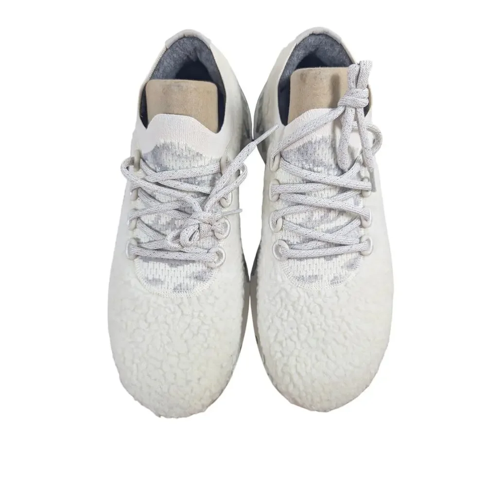 Allbirds Wool Dasher Fluff Natural White Mens 12 Athletic‎ Sneaker Fashion Shoe